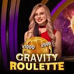 Gravity Roulette — Betconstruct live casino game at Spinalto