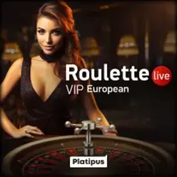 Live Roulette European VIP — Platipus live casino game at Spinalto