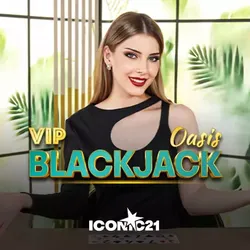 Oasis VIP Blackjack — Betconstruct live casino game at Spinalto